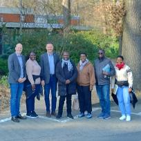 Besuch aus Uganda an den BBS Cadenberge